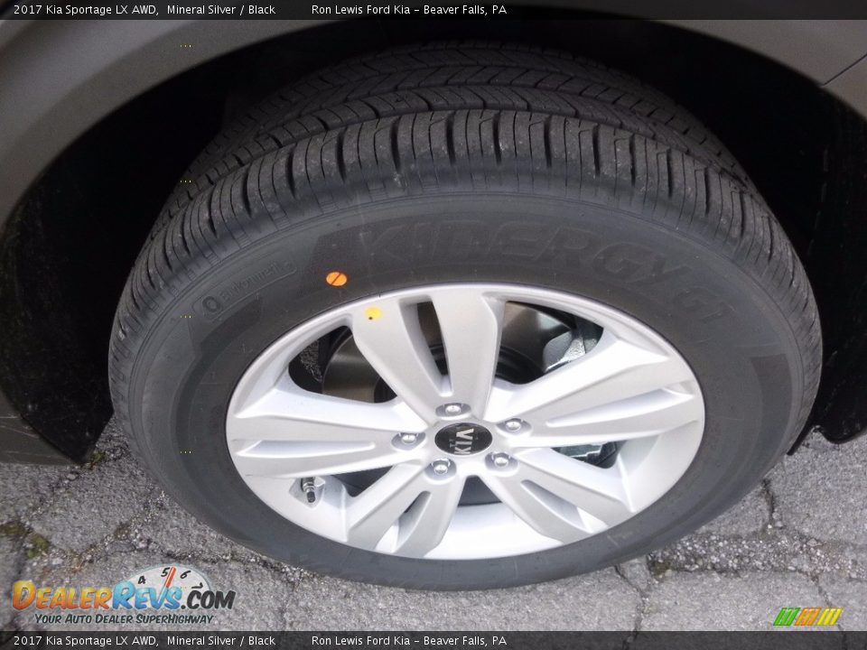 2017 Kia Sportage LX AWD Mineral Silver / Black Photo #10
