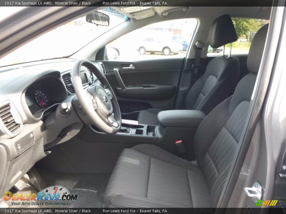2017 Kia Sportage LX AWD Mineral Silver / Black Photo #11