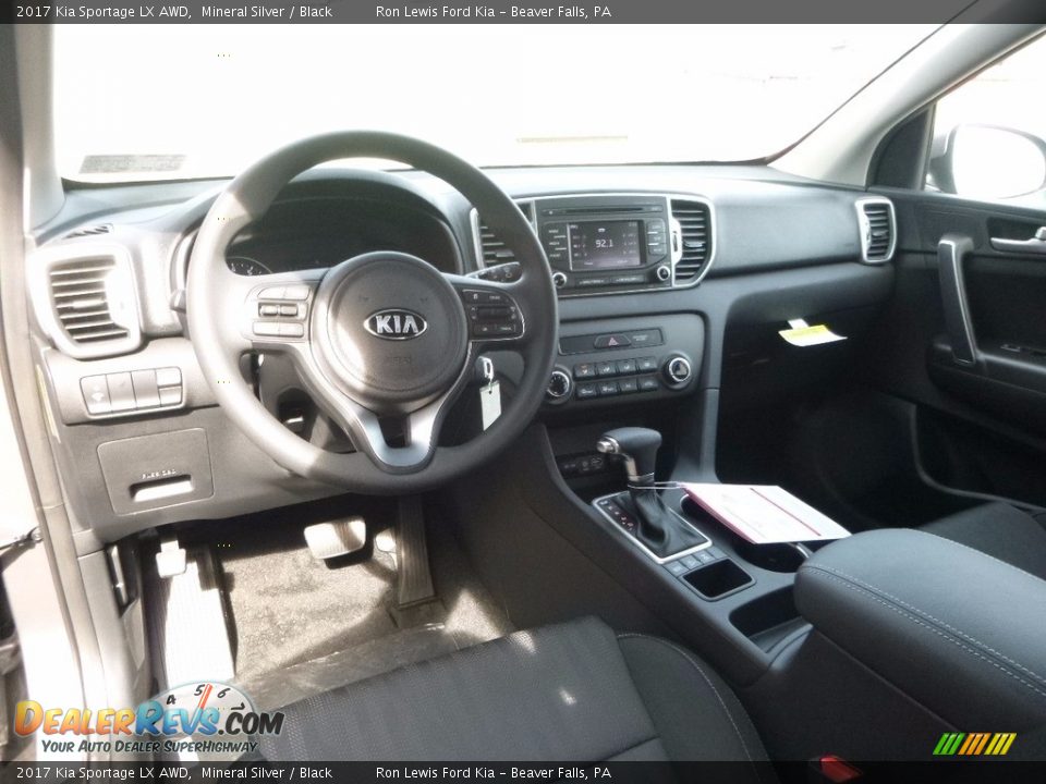 2017 Kia Sportage LX AWD Mineral Silver / Black Photo #13