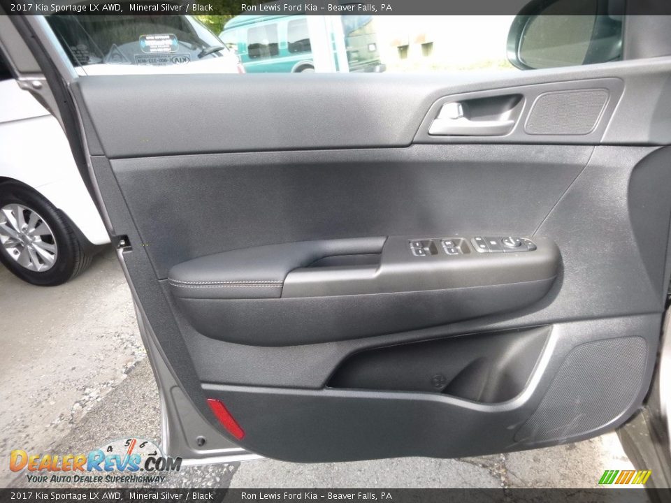 2017 Kia Sportage LX AWD Mineral Silver / Black Photo #14