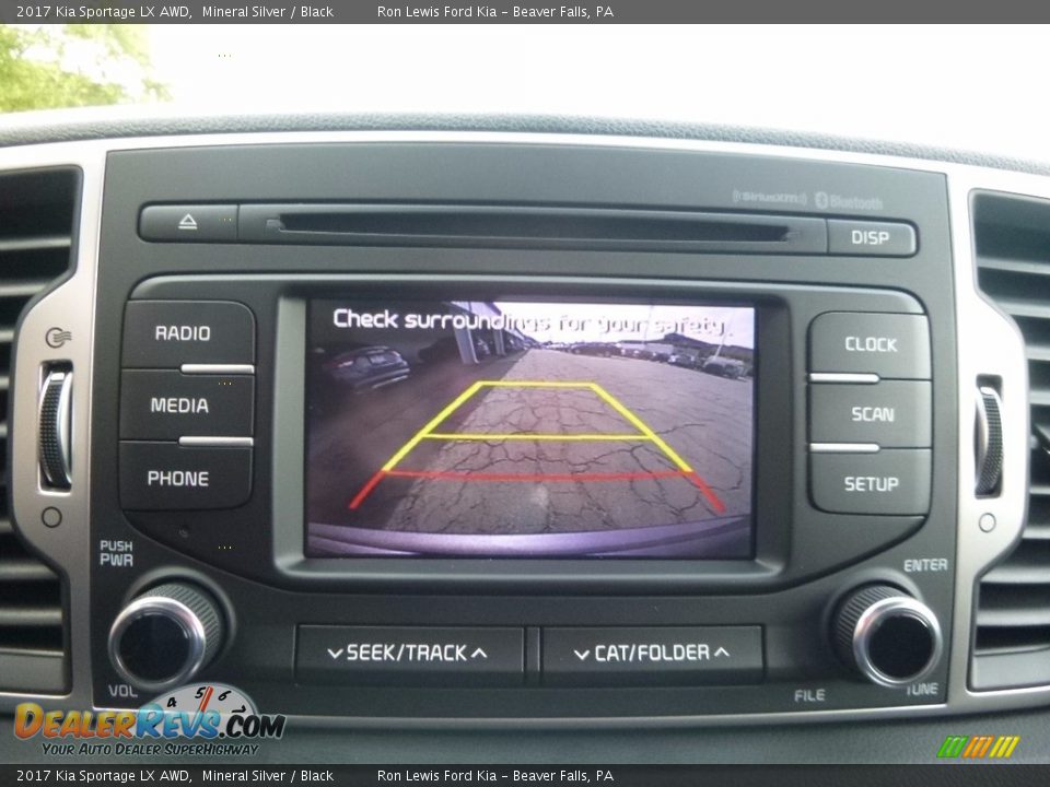 2017 Kia Sportage LX AWD Mineral Silver / Black Photo #18