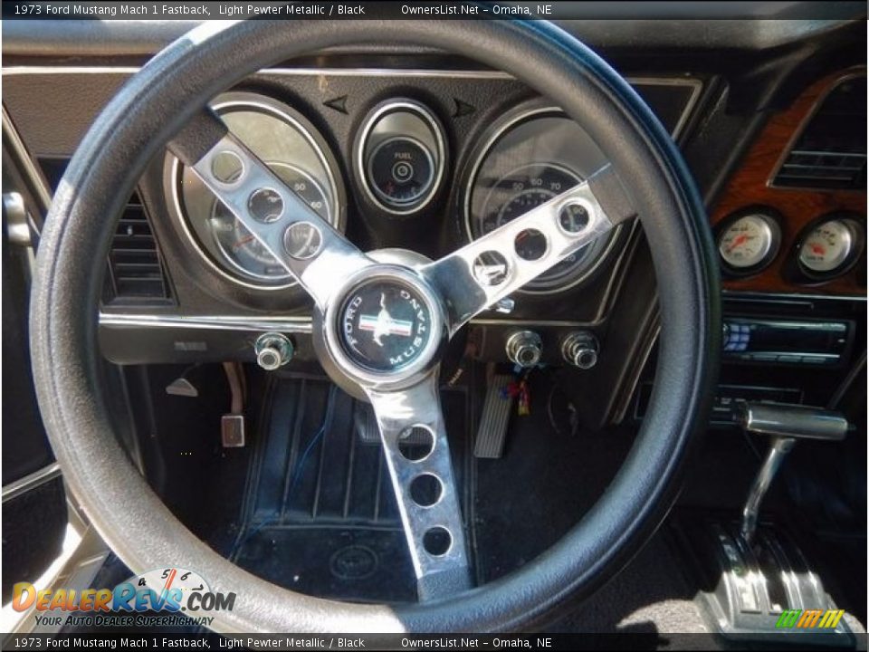 1973 Ford Mustang Mach 1 Fastback Steering Wheel Photo #5