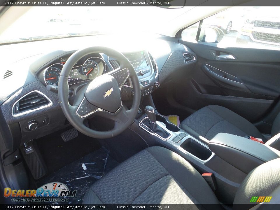 2017 Chevrolet Cruze LT Nightfall Gray Metallic / Jet Black Photo #7