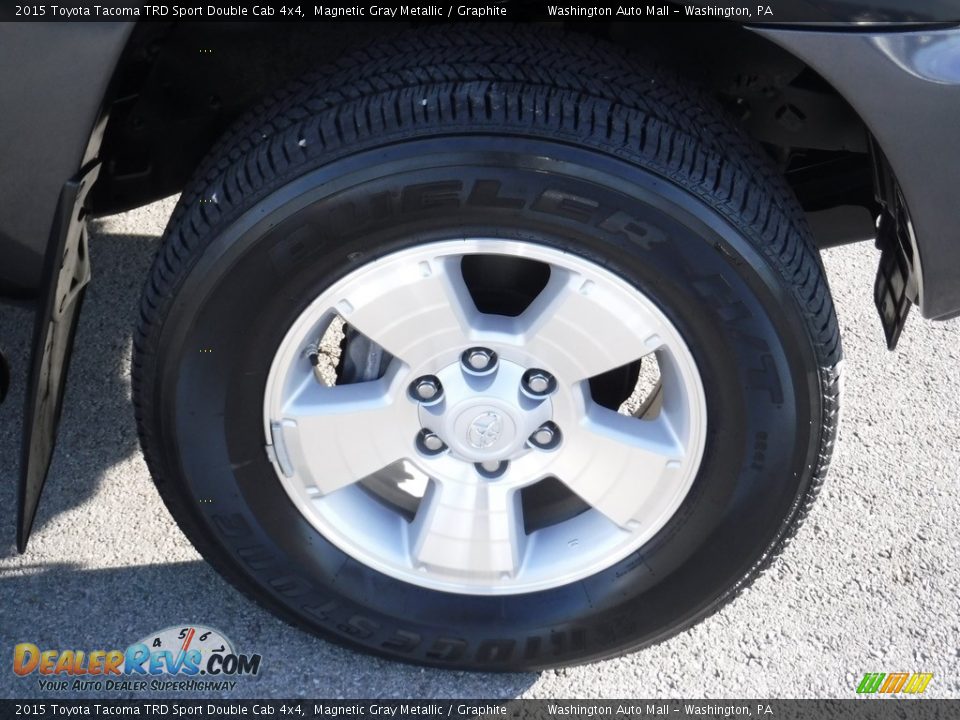 2015 Toyota Tacoma TRD Sport Double Cab 4x4 Magnetic Gray Metallic / Graphite Photo #3