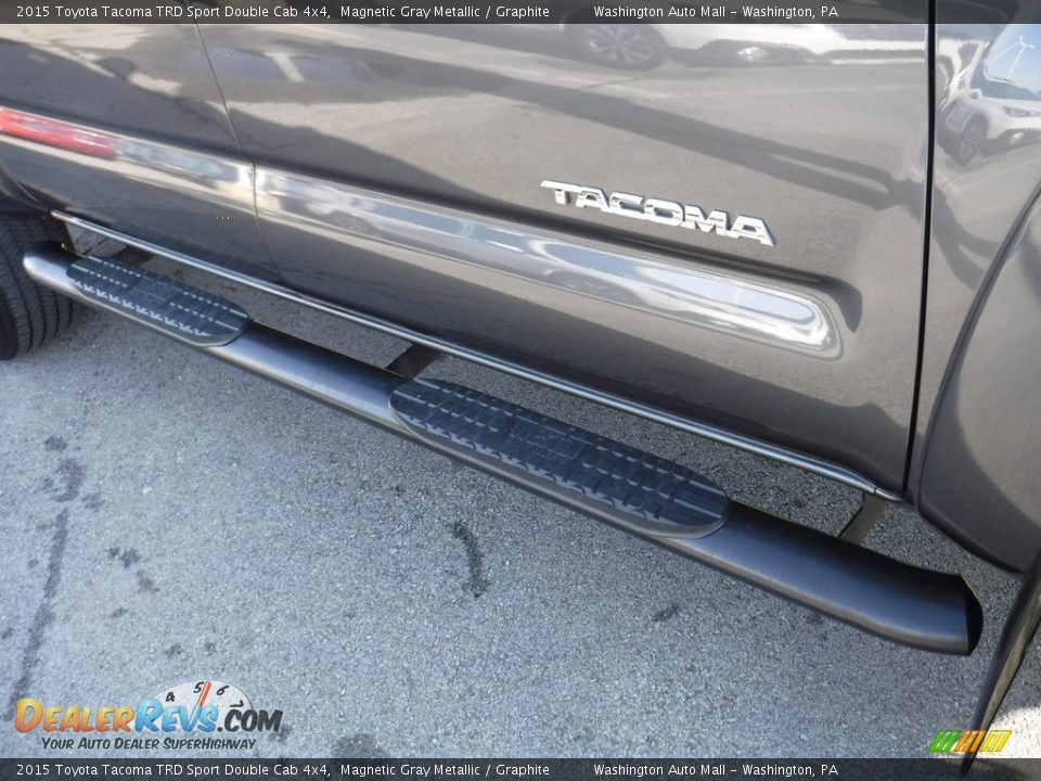 2015 Toyota Tacoma TRD Sport Double Cab 4x4 Magnetic Gray Metallic / Graphite Photo #4