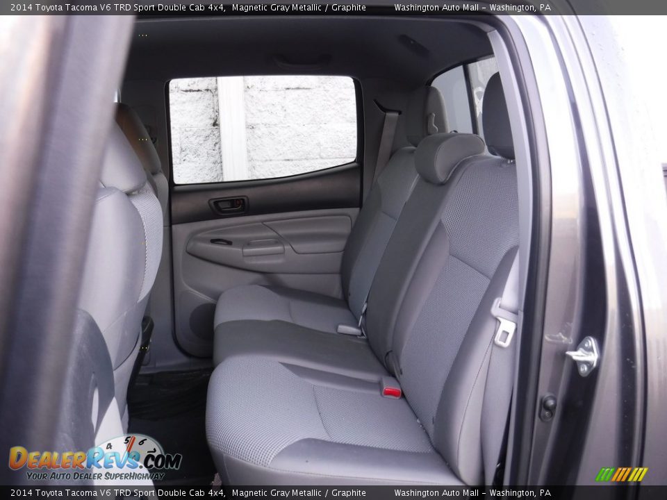 2014 Toyota Tacoma V6 TRD Sport Double Cab 4x4 Magnetic Gray Metallic / Graphite Photo #21