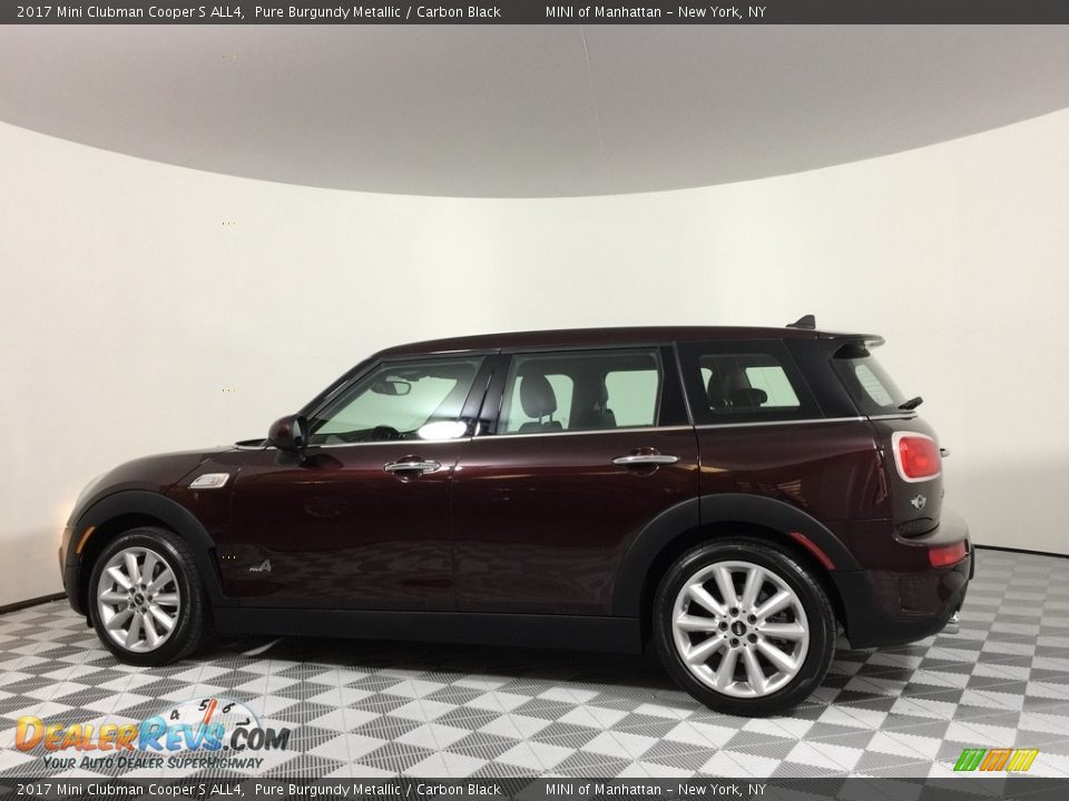 2017 Mini Clubman Cooper S ALL4 Pure Burgundy Metallic / Carbon Black Photo #4