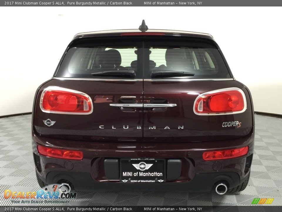 2017 Mini Clubman Cooper S ALL4 Pure Burgundy Metallic / Carbon Black Photo #6