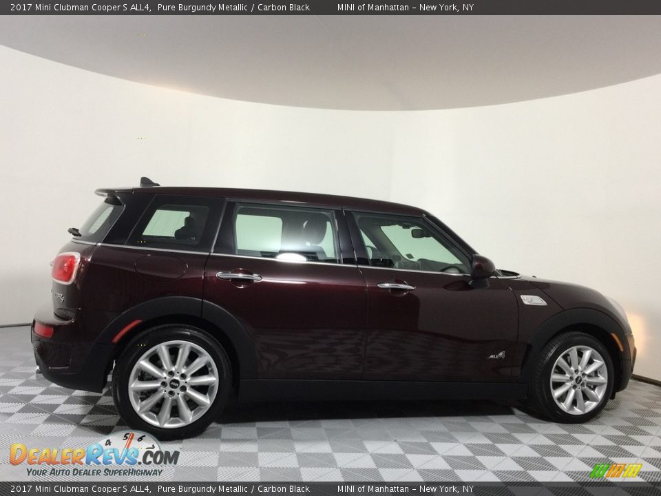 2017 Mini Clubman Cooper S ALL4 Pure Burgundy Metallic / Carbon Black Photo #8