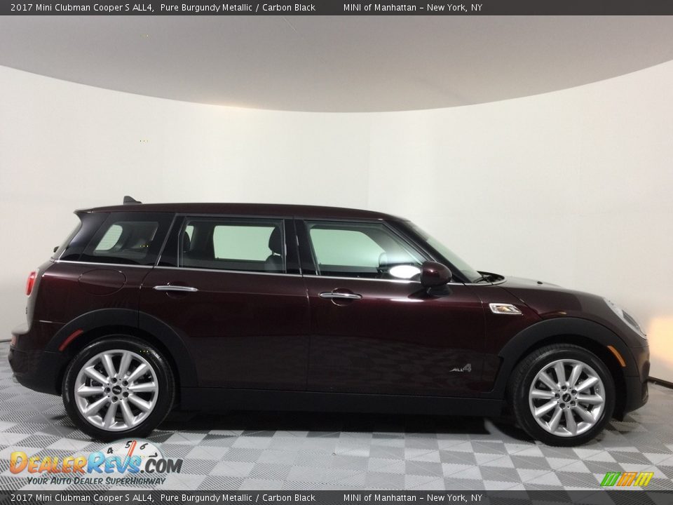 2017 Mini Clubman Cooper S ALL4 Pure Burgundy Metallic / Carbon Black Photo #9