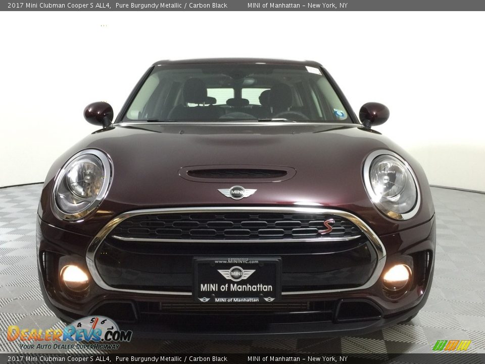 2017 Mini Clubman Cooper S ALL4 Pure Burgundy Metallic / Carbon Black Photo #12