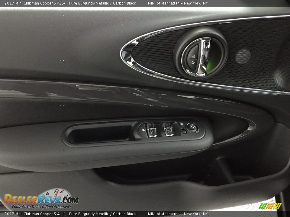 2017 Mini Clubman Cooper S ALL4 Pure Burgundy Metallic / Carbon Black Photo #13