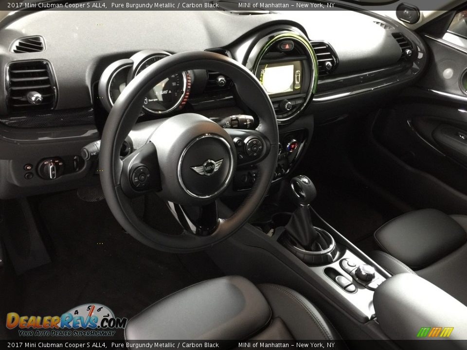 2017 Mini Clubman Cooper S ALL4 Pure Burgundy Metallic / Carbon Black Photo #14