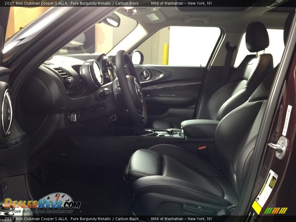 2017 Mini Clubman Cooper S ALL4 Pure Burgundy Metallic / Carbon Black Photo #15