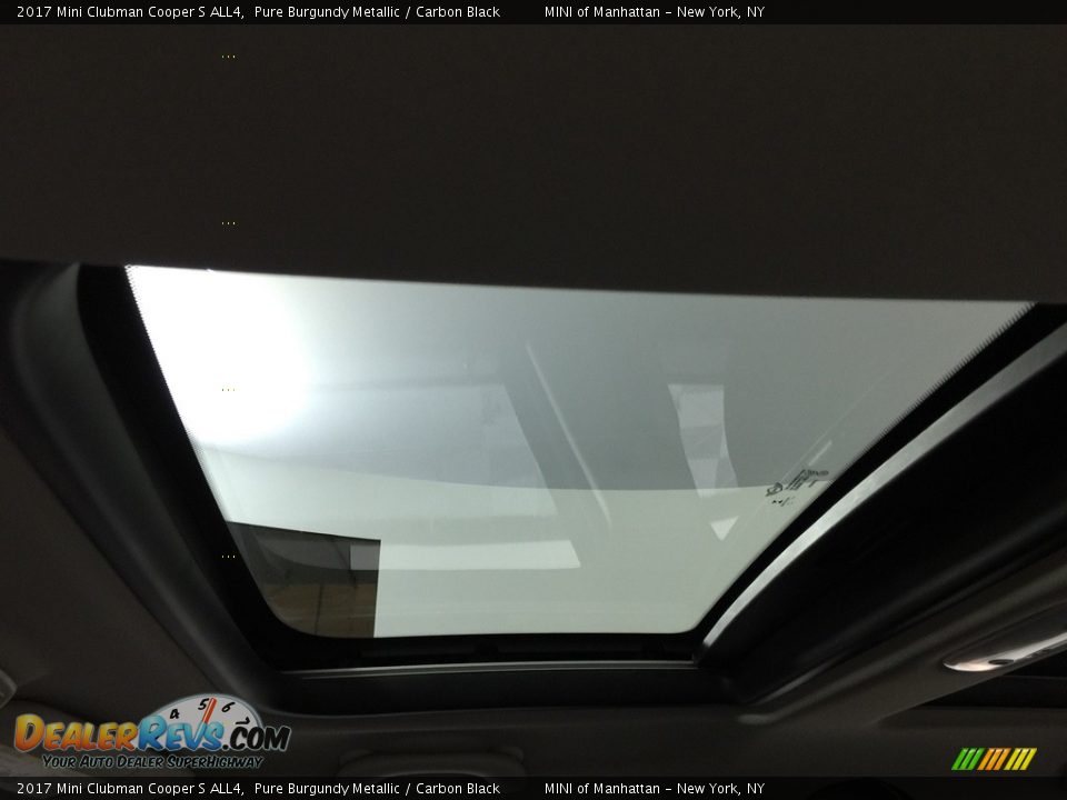 2017 Mini Clubman Cooper S ALL4 Pure Burgundy Metallic / Carbon Black Photo #17