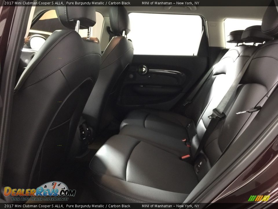 2017 Mini Clubman Cooper S ALL4 Pure Burgundy Metallic / Carbon Black Photo #18