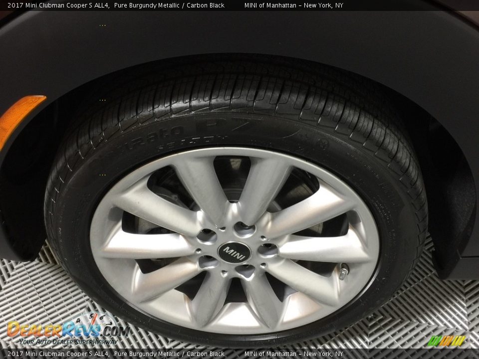 2017 Mini Clubman Cooper S ALL4 Pure Burgundy Metallic / Carbon Black Photo #27
