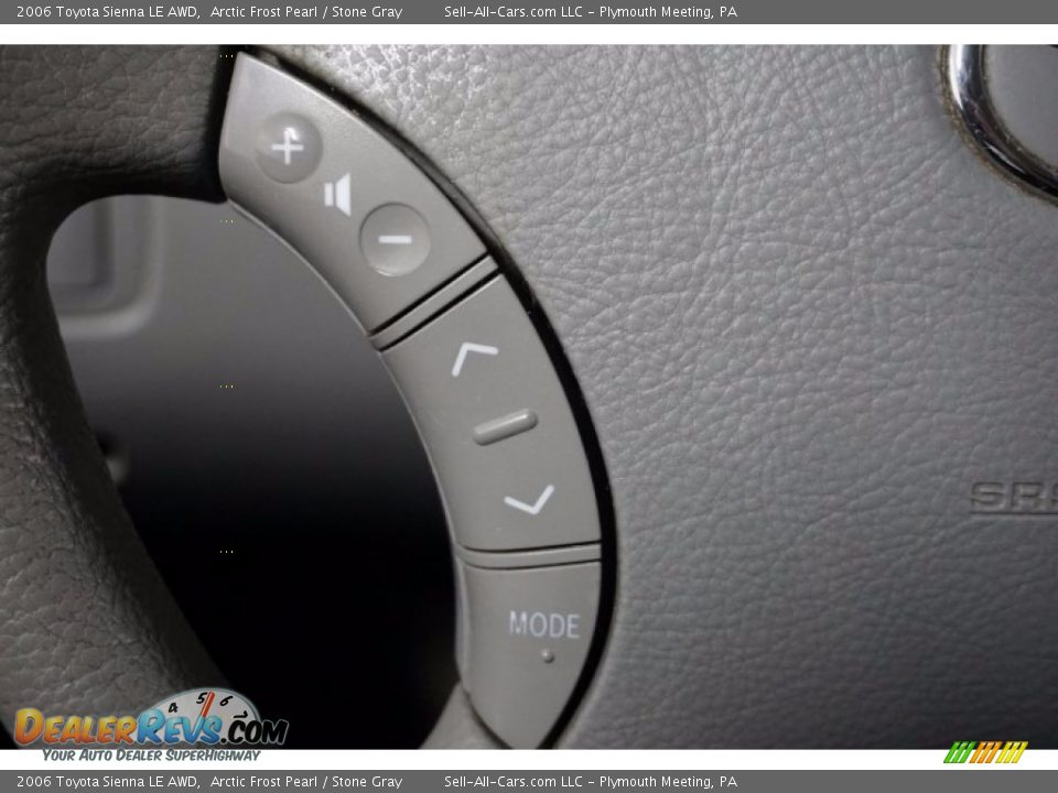 2006 Toyota Sienna LE AWD Arctic Frost Pearl / Stone Gray Photo #28