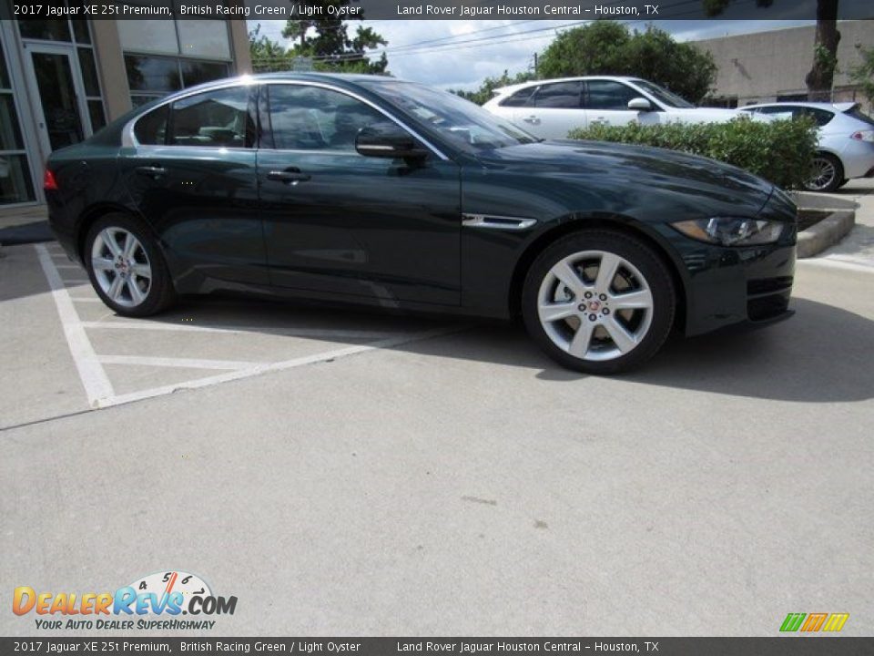 2017 Jaguar XE 25t Premium British Racing Green / Light Oyster Photo #1