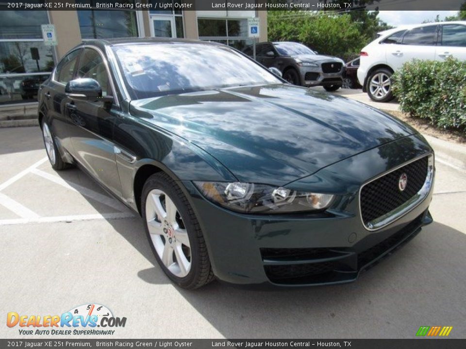 2017 Jaguar XE 25t Premium British Racing Green / Light Oyster Photo #2