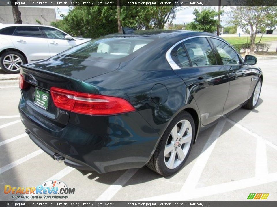2017 Jaguar XE 25t Premium British Racing Green / Light Oyster Photo #7