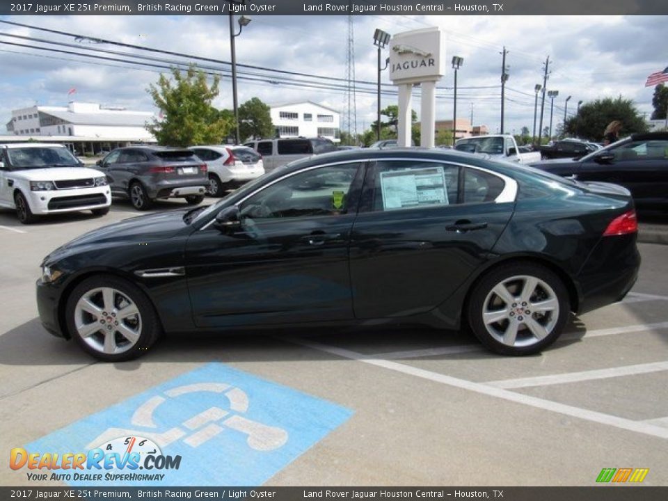 2017 Jaguar XE 25t Premium British Racing Green / Light Oyster Photo #9