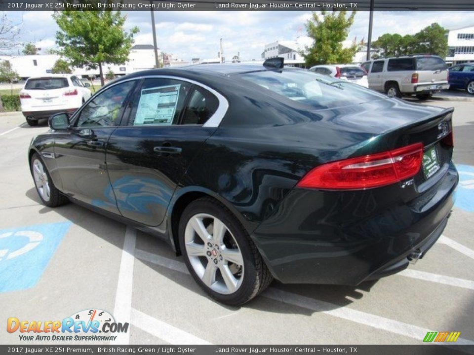 2017 Jaguar XE 25t Premium British Racing Green / Light Oyster Photo #10