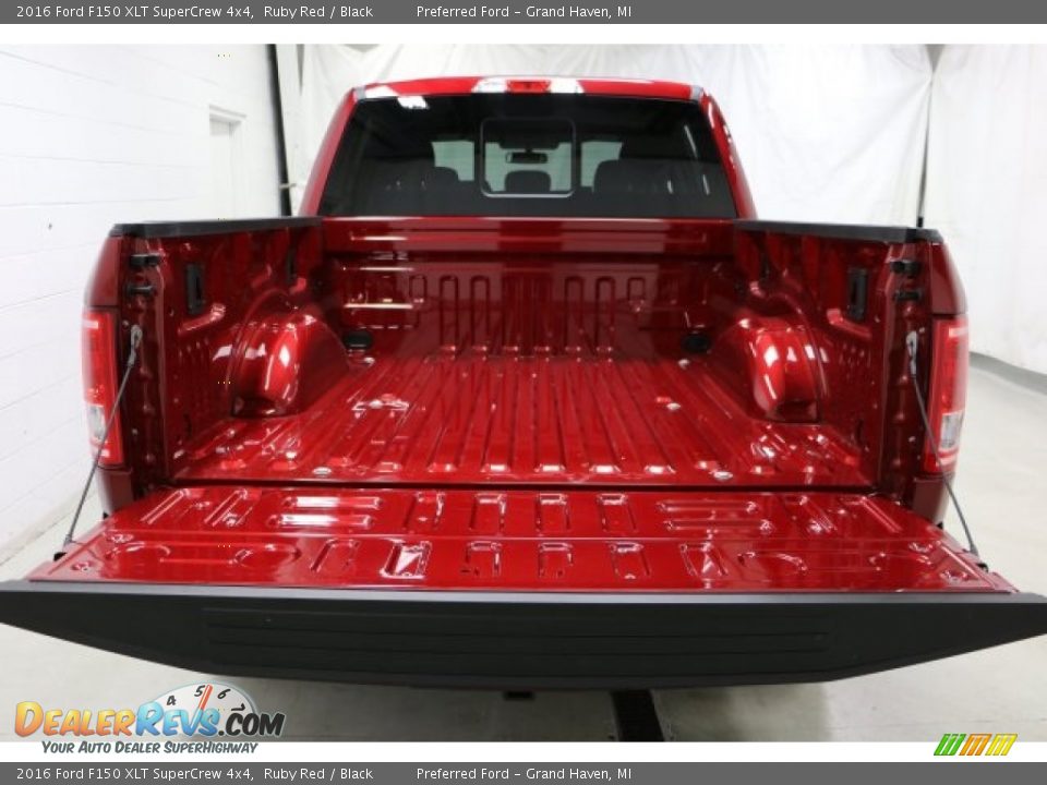 2016 Ford F150 XLT SuperCrew 4x4 Ruby Red / Black Photo #10