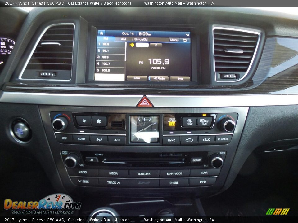 Controls of 2017 Hyundai Genesis G80 AWD Photo #31