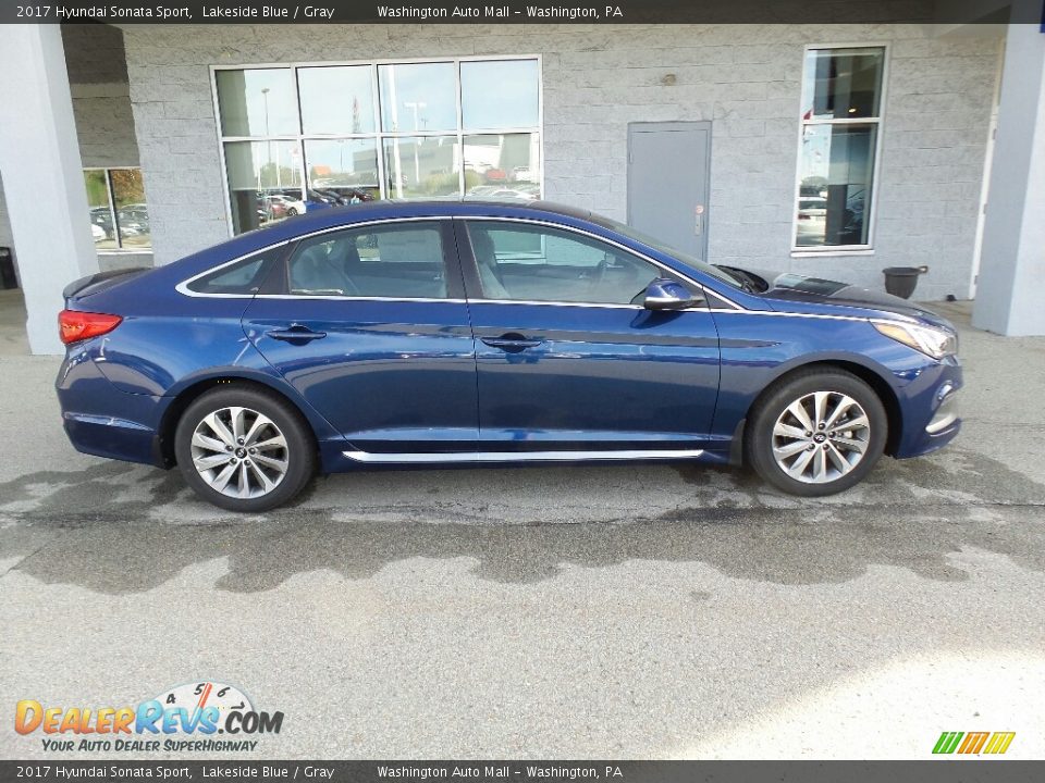 Lakeside Blue 2017 Hyundai Sonata Sport Photo #2