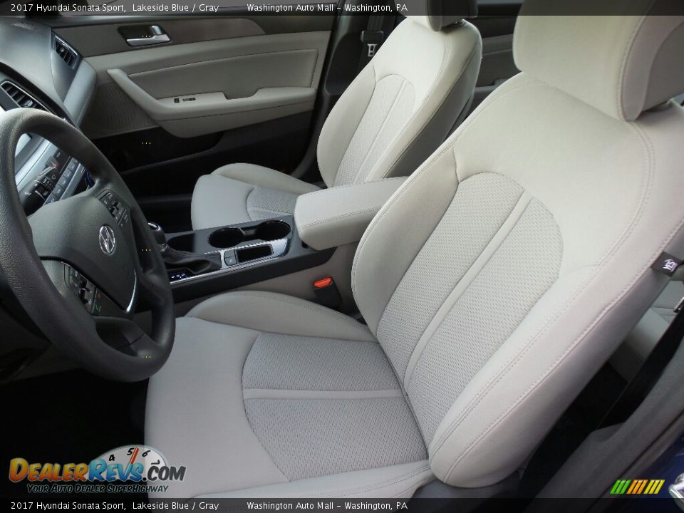 Front Seat of 2017 Hyundai Sonata Sport Photo #10