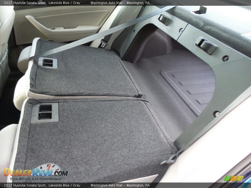 Rear Seat of 2017 Hyundai Sonata Sport Photo #13