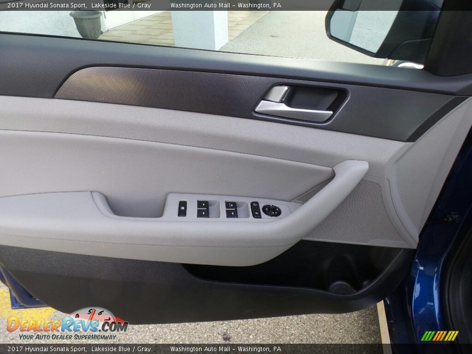 Door Panel of 2017 Hyundai Sonata Sport Photo #14