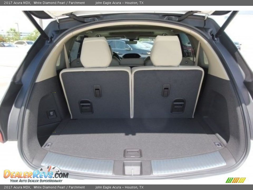 2017 Acura MDX White Diamond Pearl / Parchment Photo #26