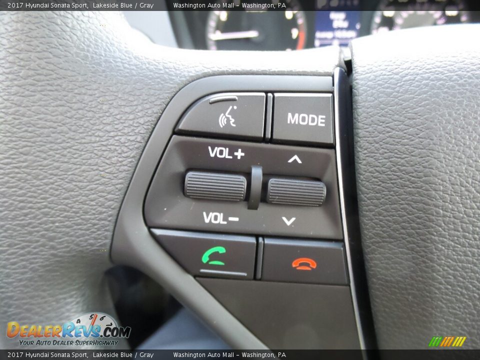 Controls of 2017 Hyundai Sonata Sport Photo #22