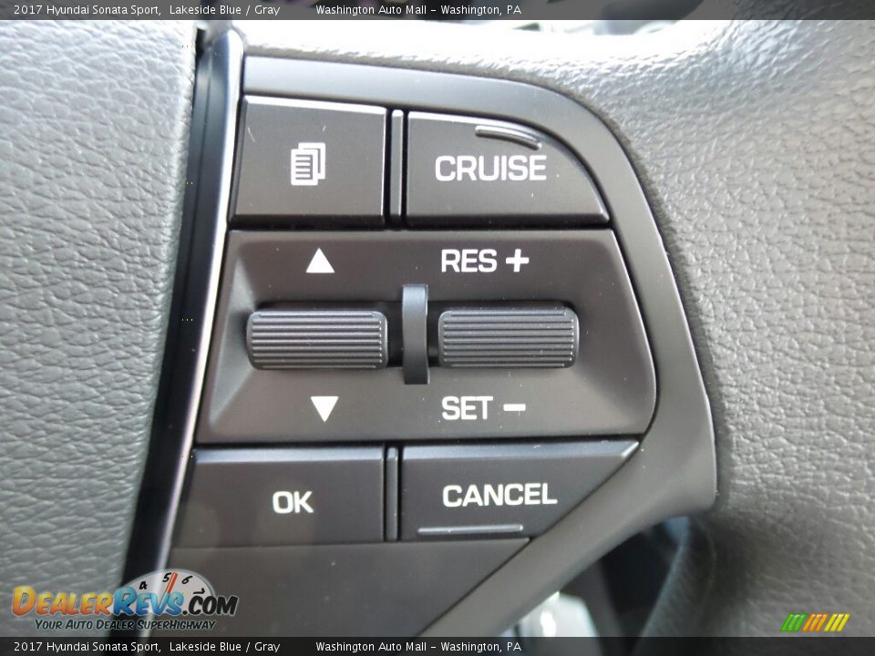Controls of 2017 Hyundai Sonata Sport Photo #24