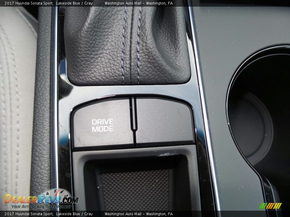 2017 Hyundai Sonata Sport Lakeside Blue / Gray Photo #34