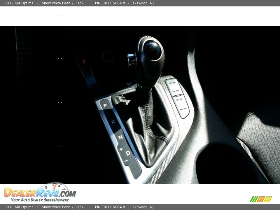 2012 Kia Optima SX Snow White Pearl / Black Photo #24