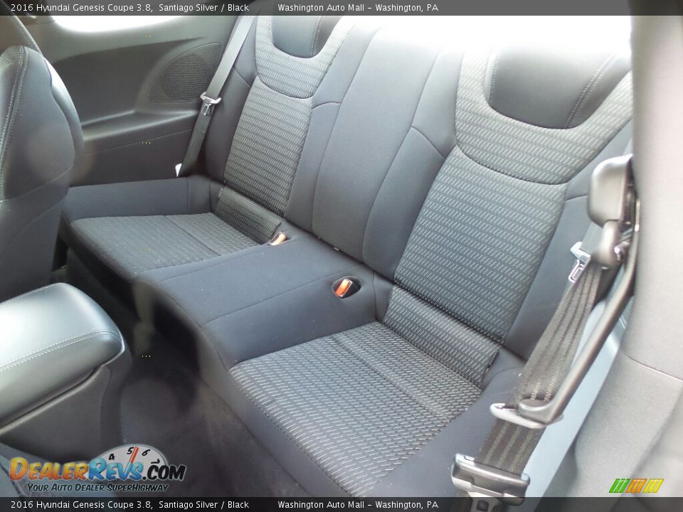 Rear Seat of 2016 Hyundai Genesis Coupe 3.8 Photo #11