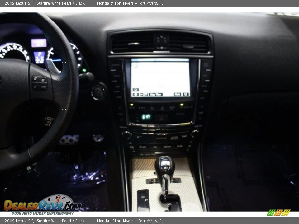 2009 Lexus IS F Starfire White Pearl / Black Photo #17