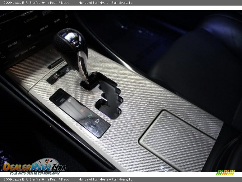 2009 Lexus IS F Starfire White Pearl / Black Photo #23