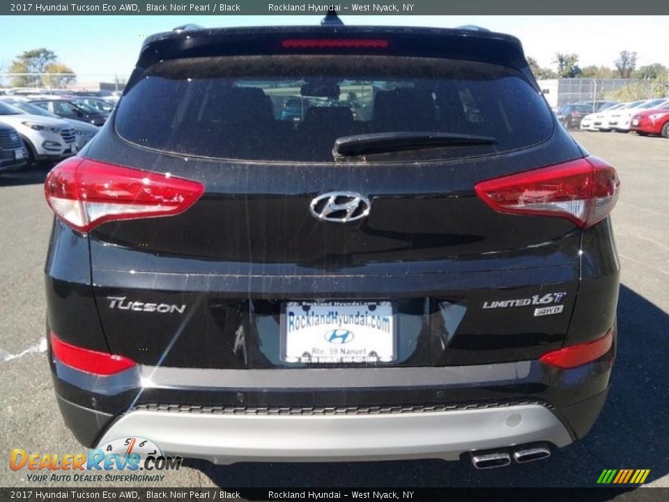 2017 Hyundai Tucson Eco AWD Black Noir Pearl / Black Photo #3
