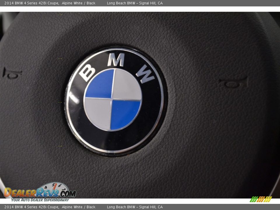2014 BMW 4 Series 428i Coupe Alpine White / Black Photo #30