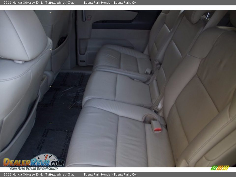 2011 Honda Odyssey EX-L Taffeta White / Gray Photo #4