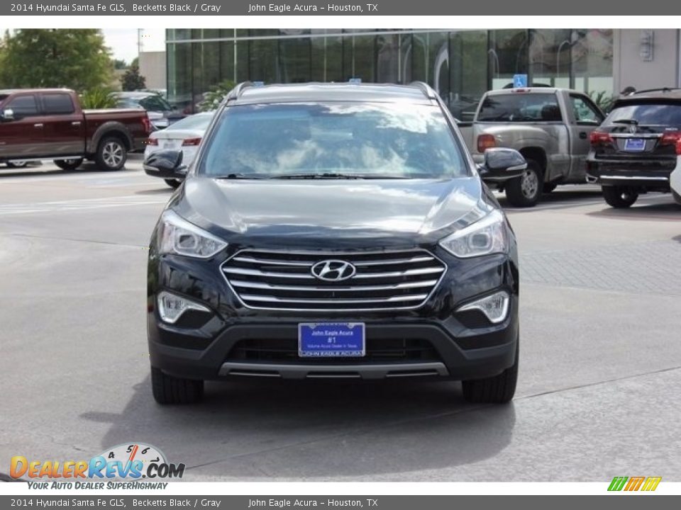 2014 Hyundai Santa Fe GLS Becketts Black / Gray Photo #2