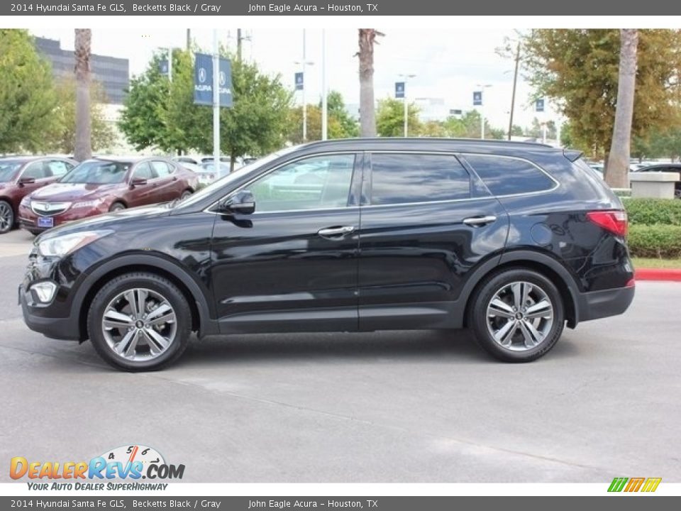 2014 Hyundai Santa Fe GLS Becketts Black / Gray Photo #4