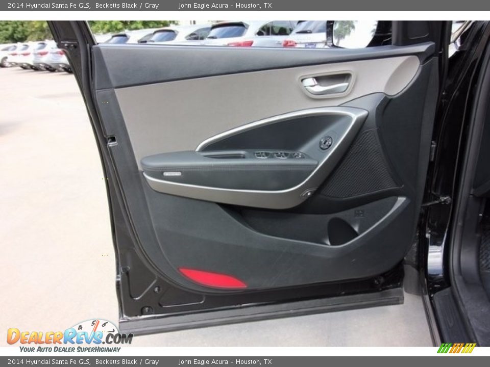 2014 Hyundai Santa Fe GLS Becketts Black / Gray Photo #15