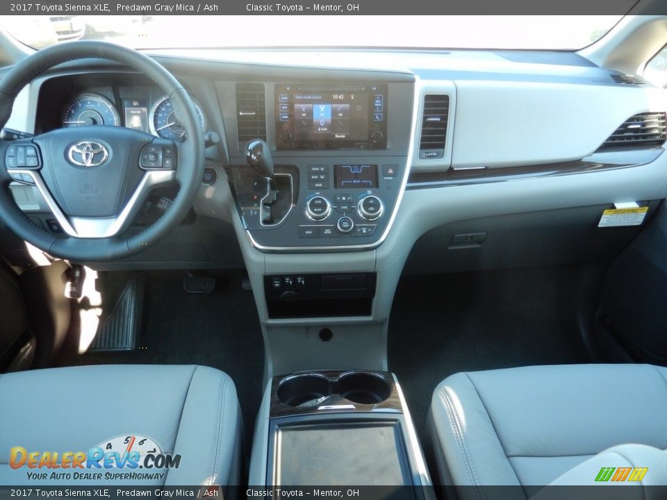2017 Toyota Sienna XLE Predawn Gray Mica / Ash Photo #4
