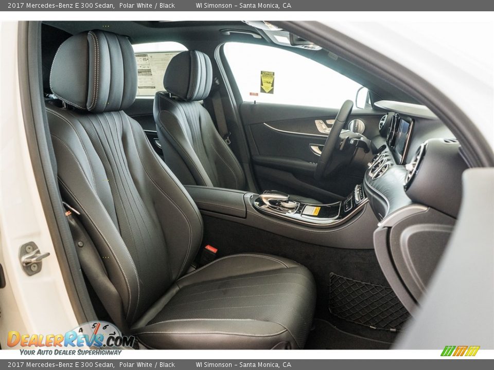 2017 Mercedes-Benz E 300 Sedan Polar White / Black Photo #2