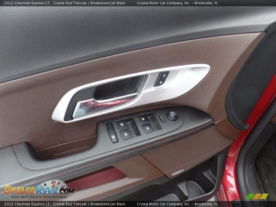 2013 Chevrolet Equinox LT Crystal Red Tintcoat / Brownstone/Jet Black Photo #18